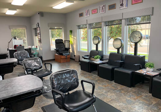 Salon space at Rumours Hair Design in Nampa, ID