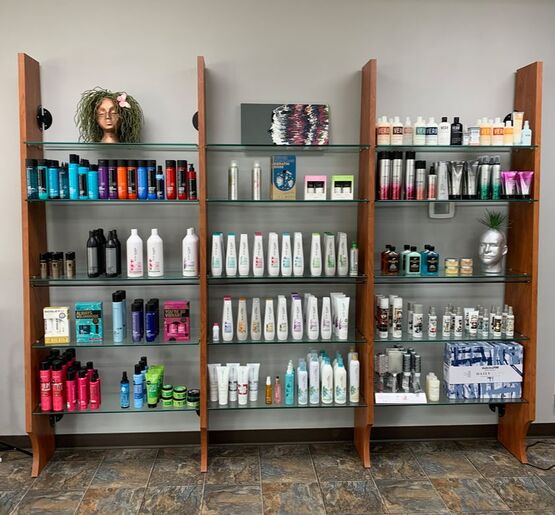 Professional haircare products at Rumours Hair Design in Nampa, ID